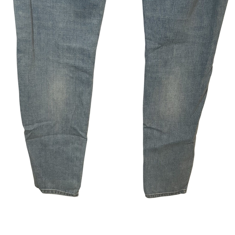 FRAME Denim Womens Blue Distressed Denim Jeans Size 25 Casual Everyday - Picture 7 of 9